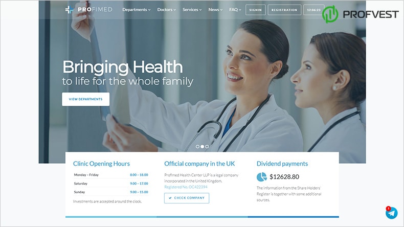 Profimed: обзор и отзывы о profimed.me (HYIP платит) Profimed обзор и отзывы HYIP-проекта