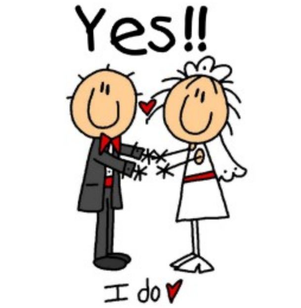 she said yes clip art - photo #31