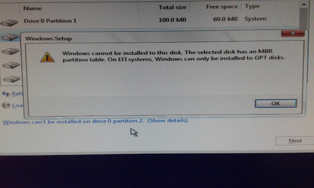 Windows can only be installed to gpt - howcave