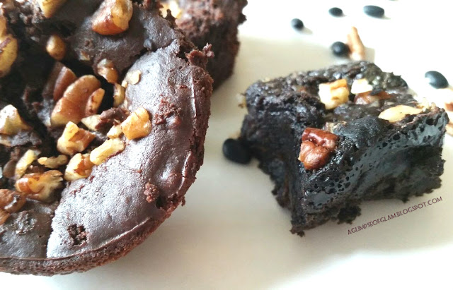 Black Bean Brownies - A Glimpse of Glam Andrea Tiffany
