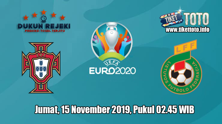 Prediksi Euro Qualification Portugal VS Lithuania 15 November 2019