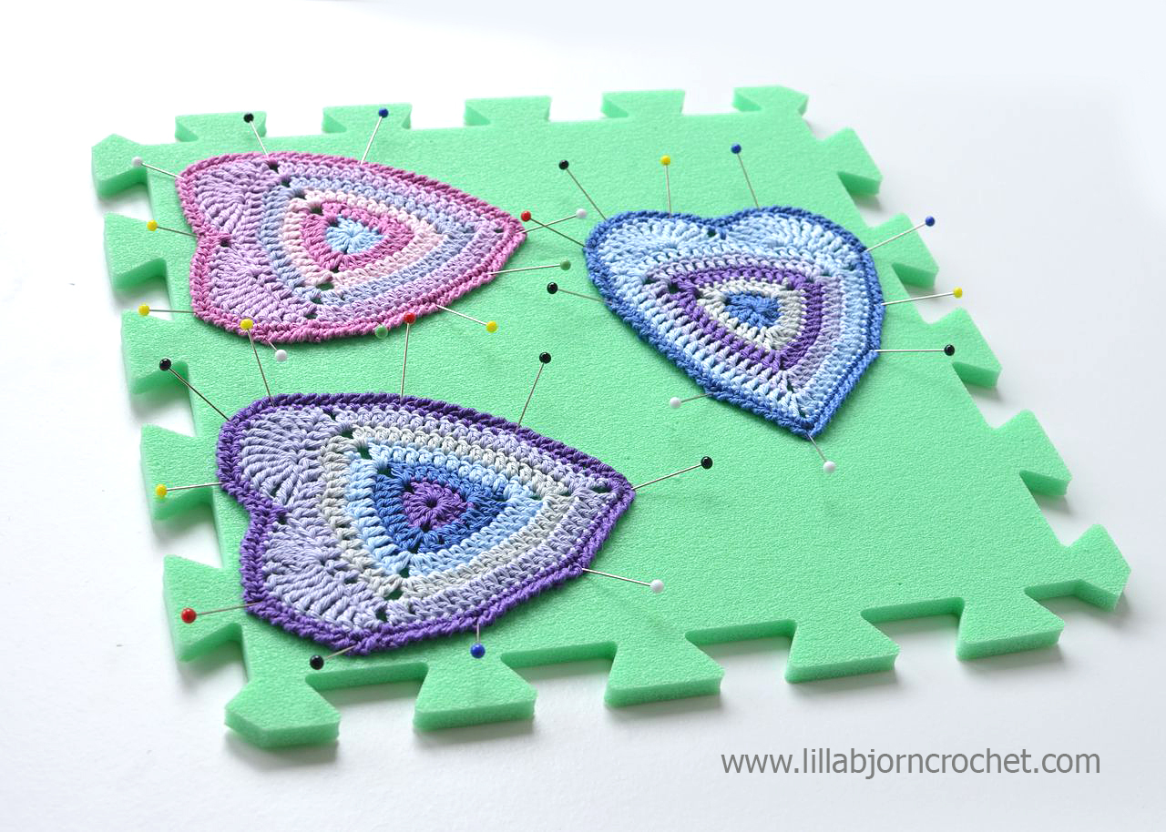 2-Sided Blocking Mats For Knitting