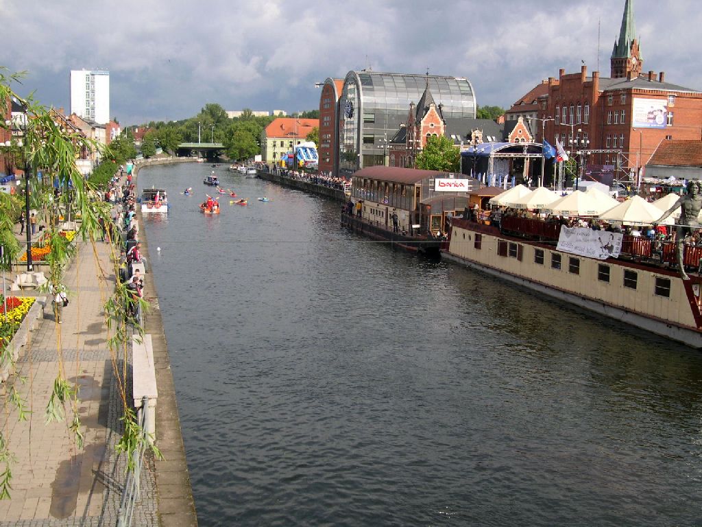 moje miasto jest nad rzeką Rzeka Brda