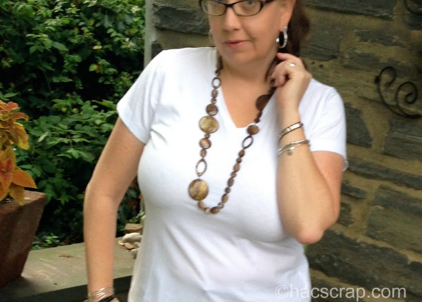 Mid-Life Mom Style, Statement Necklace and Bracelet Stack