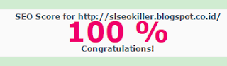 skor seo SL SEO KIller - Template Blog Super SEO Friendly Responsive Terbaik 100%