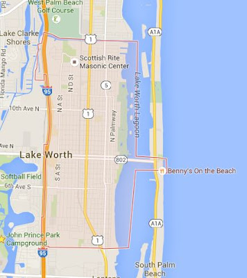 Lake Worth Beach City Limits: How could the City of Lake Worth have 9 ...