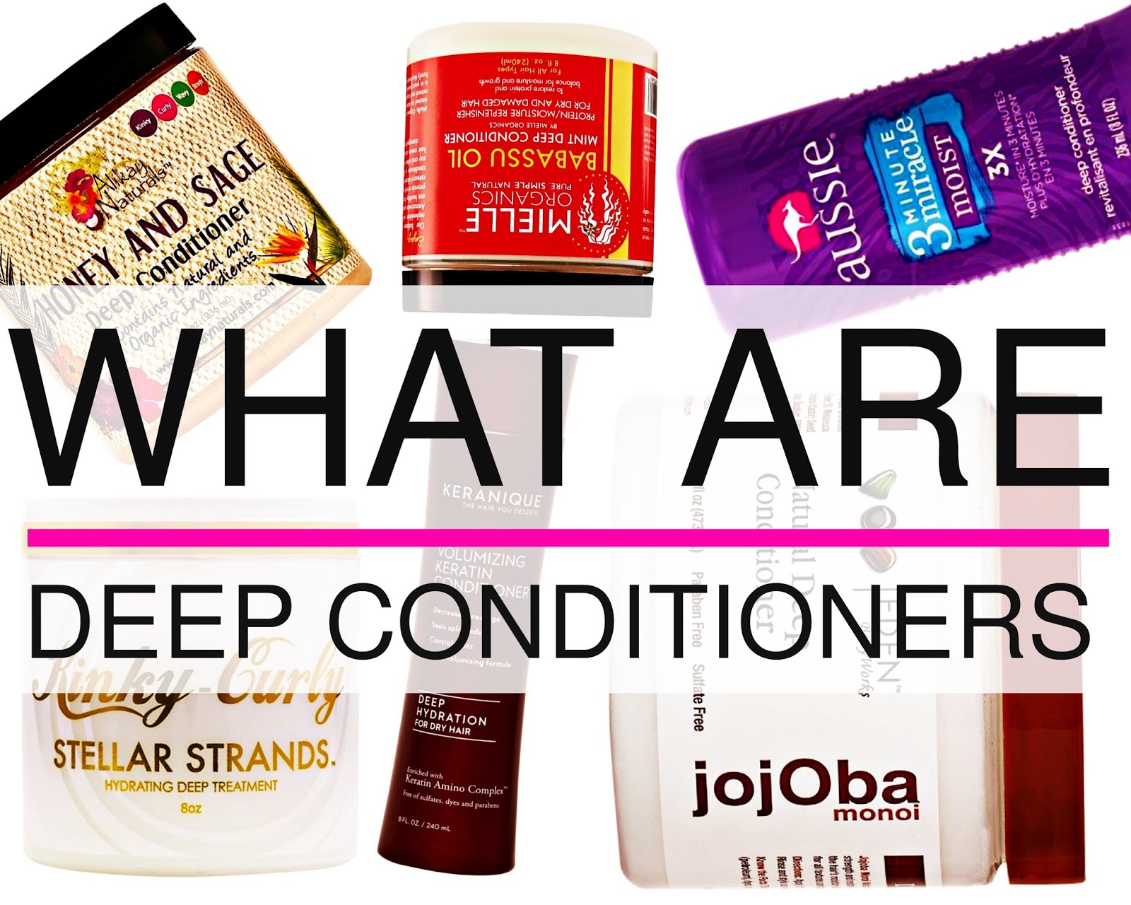 Deep Conditioner, Best For Damaged Hair Natural Hair For Beginners