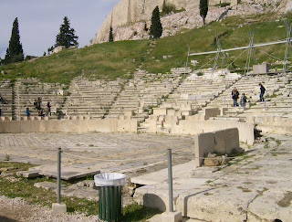θέατρο του Διονύσου στην Αθήνα