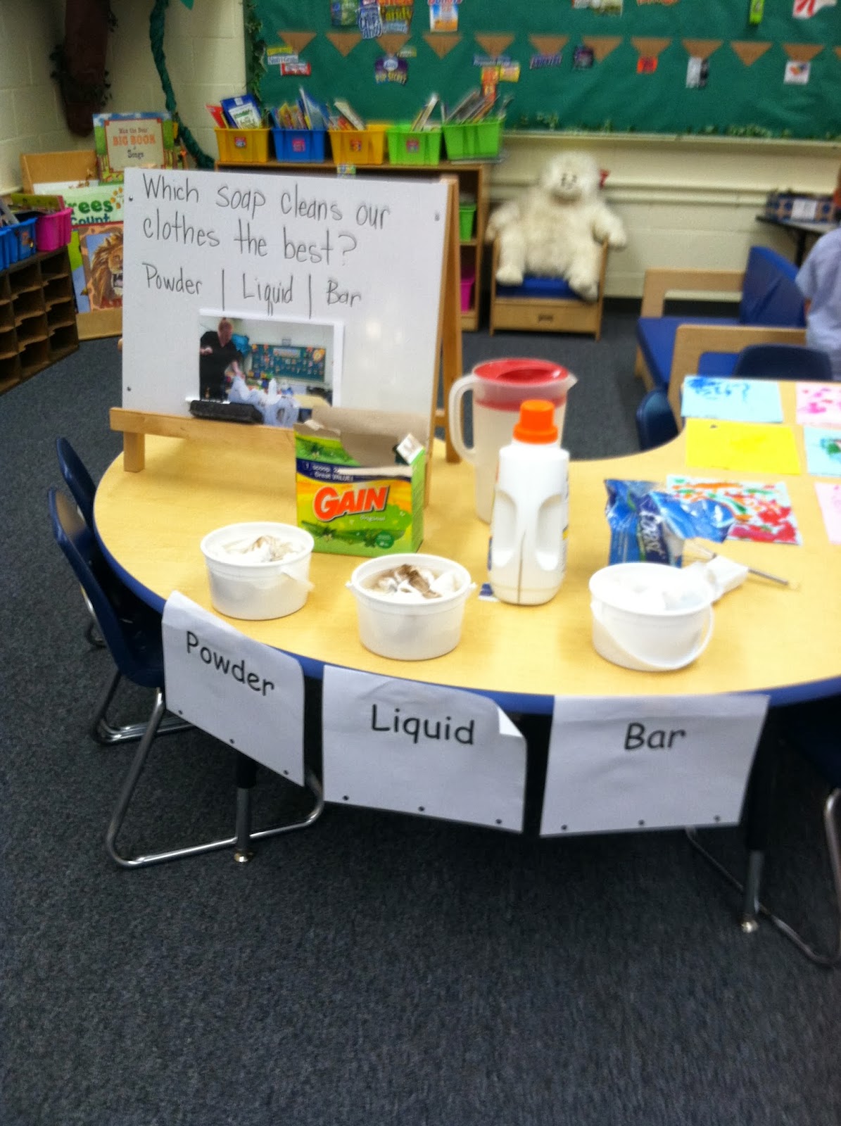 Lions and Tigers and Bears, Oh my! The results are in for our laundry