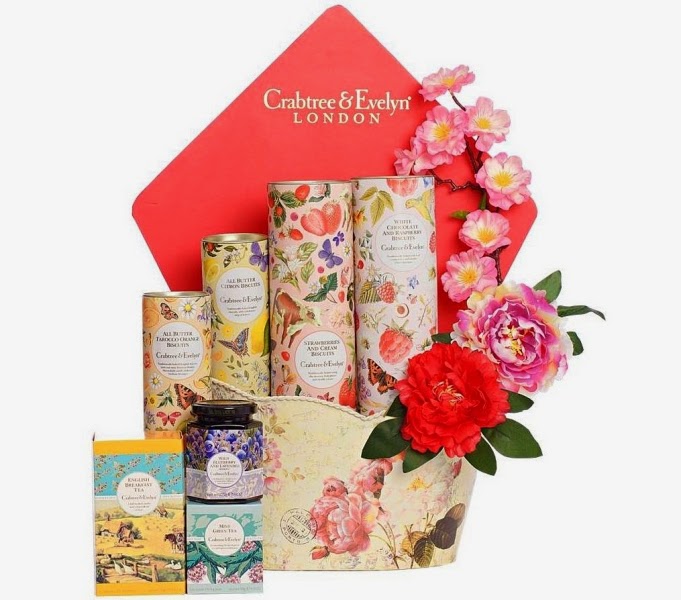 Crabtree & Evelyn Blossom Fine Food Hamper, Crabtree & Evelyn, CNY Fine Food Collection 2015, Chinese New Year Fine Food Hamper, Fine Food, Pear and Pink Magnolia Bath and Body, Crabtree & Evelyn CNY, CNY 2015