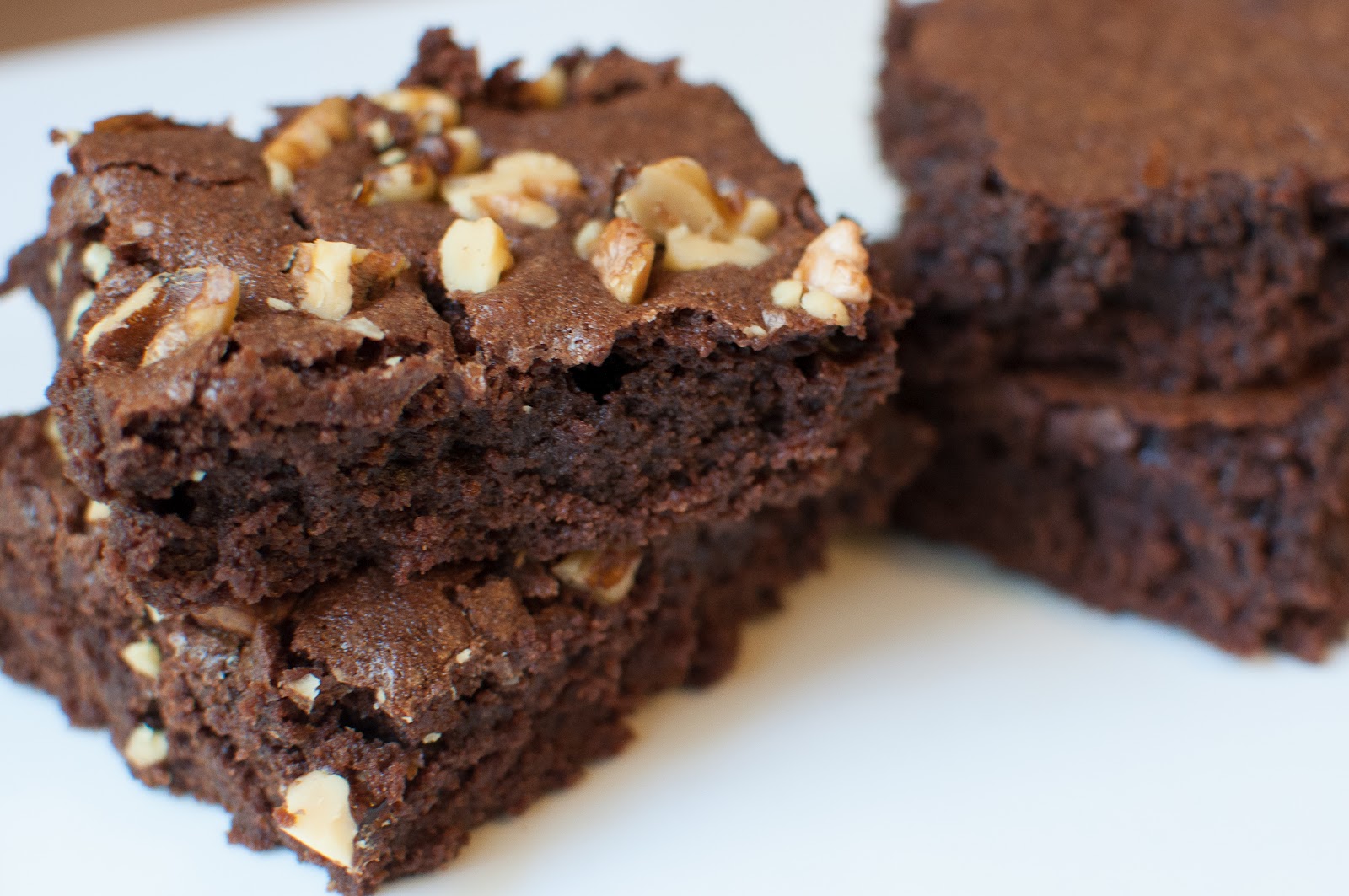 not quite gourmet: Chocolate Walnut Brownies