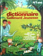 Dictionnaire Gallimard Jeunesse
