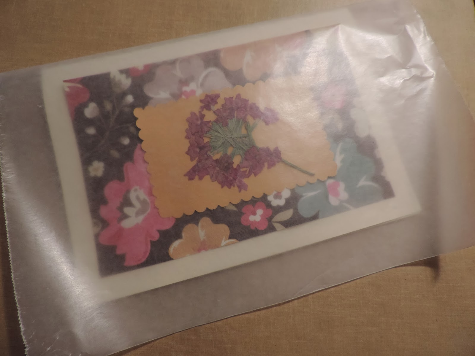 Beatrice Euphemie Pressed Flower Cards