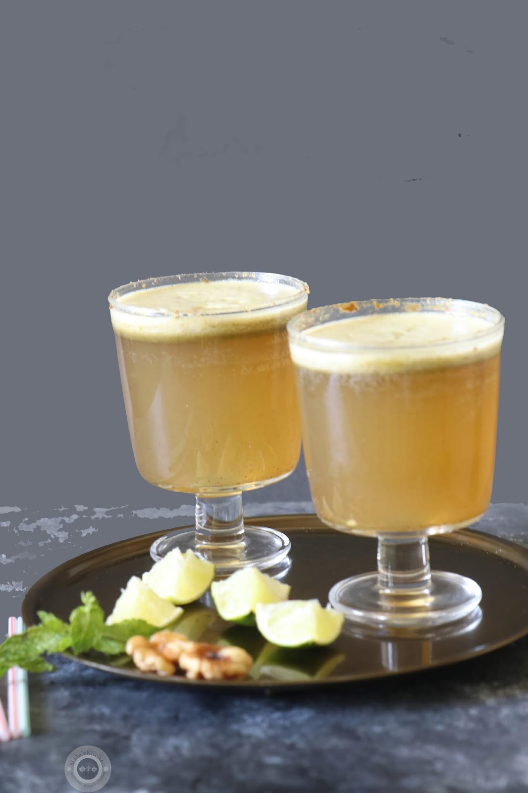 Fizzy Mint Lemonade MalasKitchen