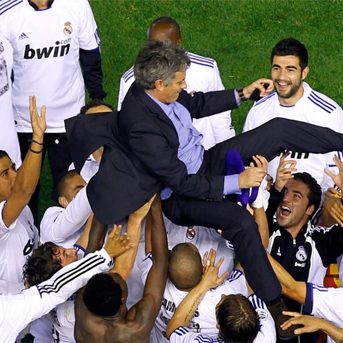 Mourinho Real Madrid copa