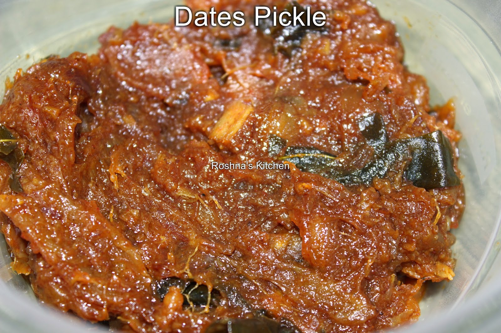 Dates Pickle