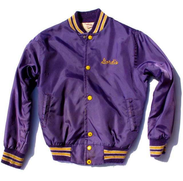 Flint Expatriates: 1970s Flint Fashion: Purple Satin St. Mary's Jacket