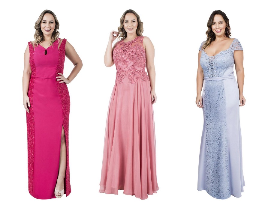 vestido mãe da noiva rose