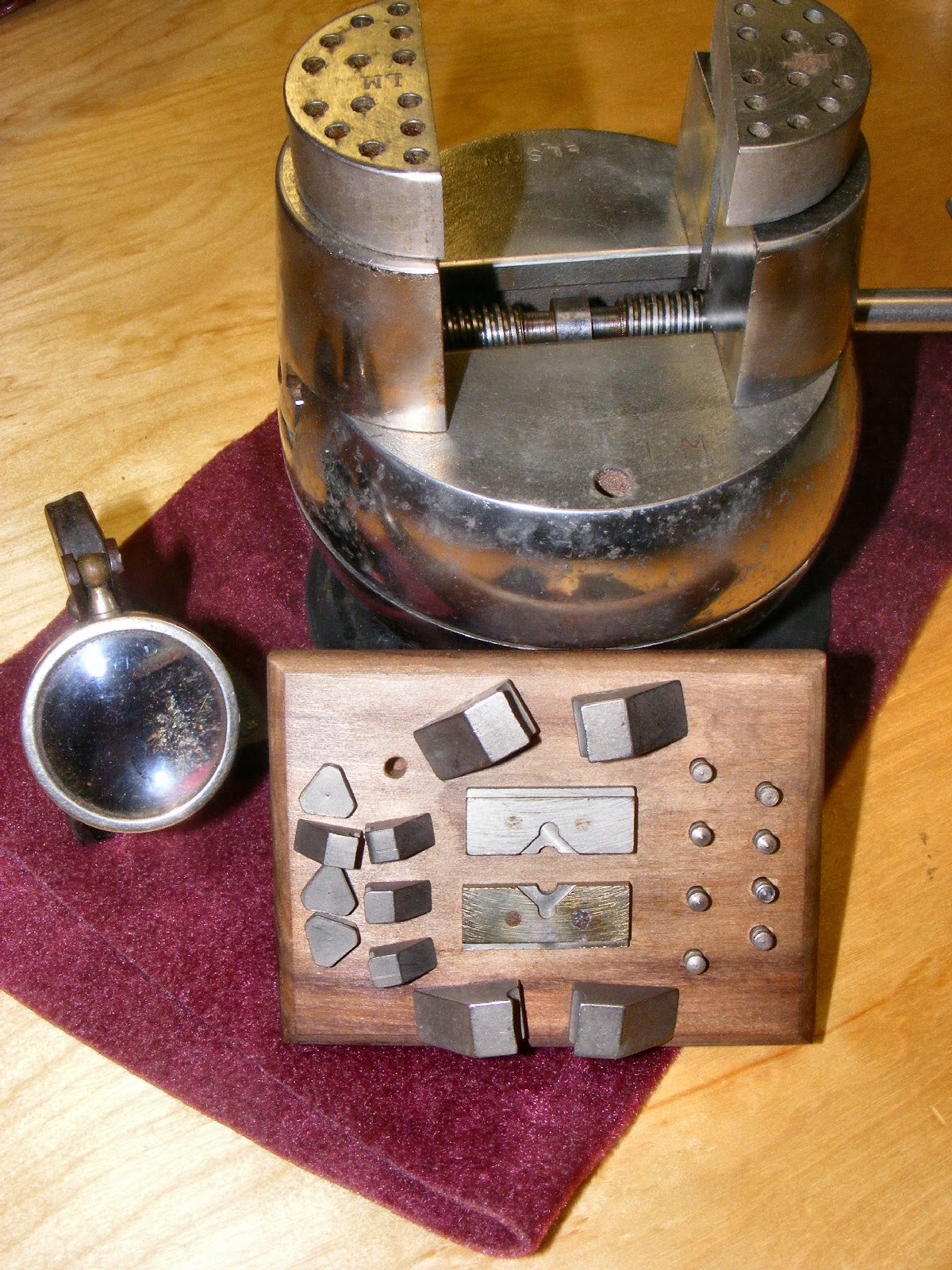 Sweet Freedom Designs Antique Jeweler's Vise