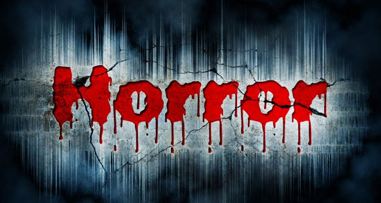 Cara Membuat Efek Teks Horror Pada Adobe Photoshop