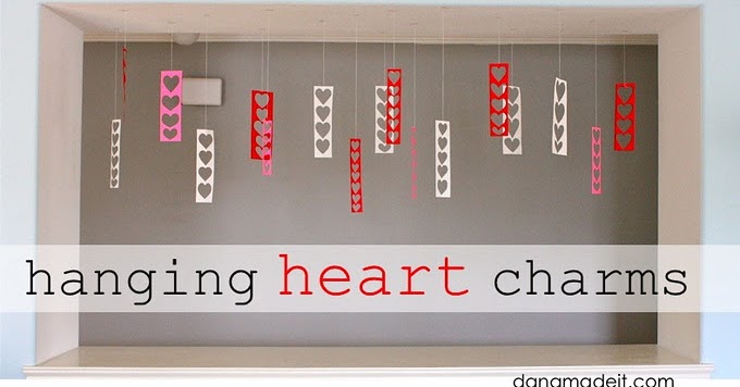 Be Different Act Normal Hanging Heart Charms Diy Valentine