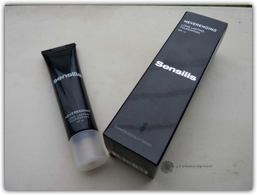  Sensilis Neverending long lasting foundation