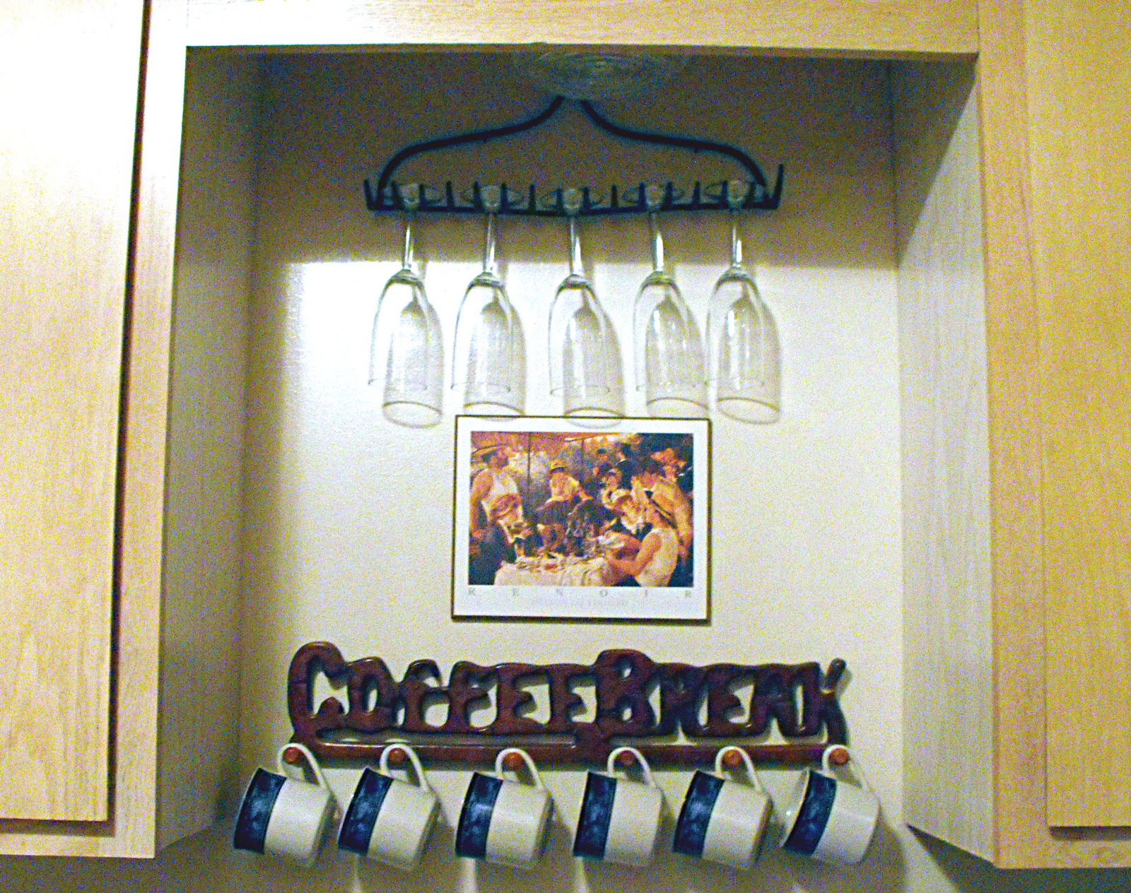 EcoFriendly Freckles A Rustic Nostalgic Rake Barware Holder for Our