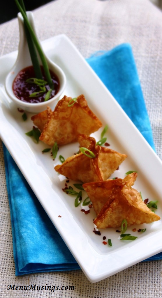 Menu Musings of a Modern American Mom Crab Rangoons