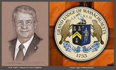 M.W. Paul F. Gleason. Past Grand Master. Grand Lodge of Massachusetts. by Travis Simpkins