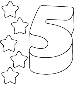 Laminitas para el Calendario Escolar Slats for School Calendar: Numeros