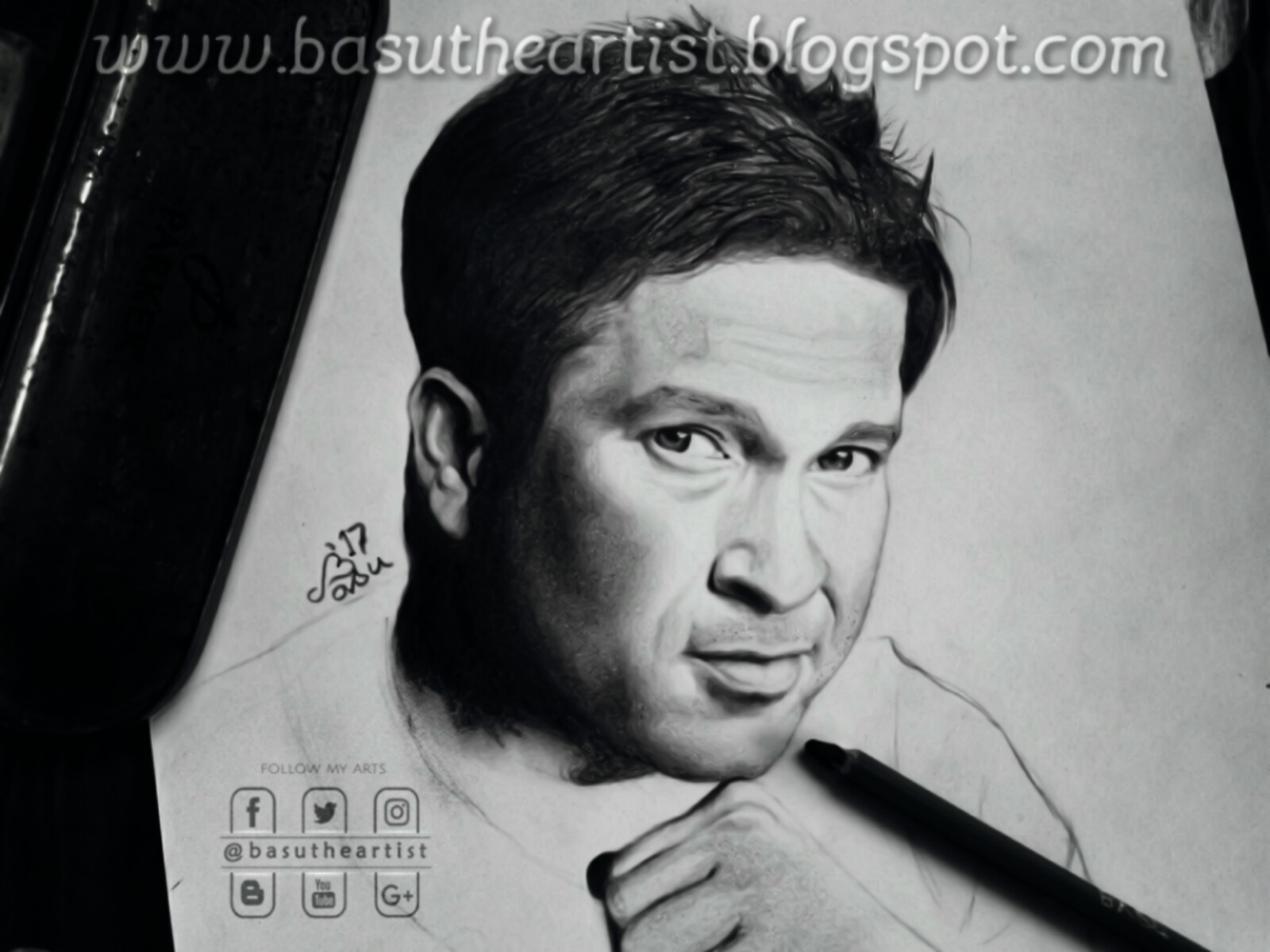 Sachin Tendulkar pencil sketch. Pencil on paper | Pencil sketch portrait, Art  sketches, Pencil sketch