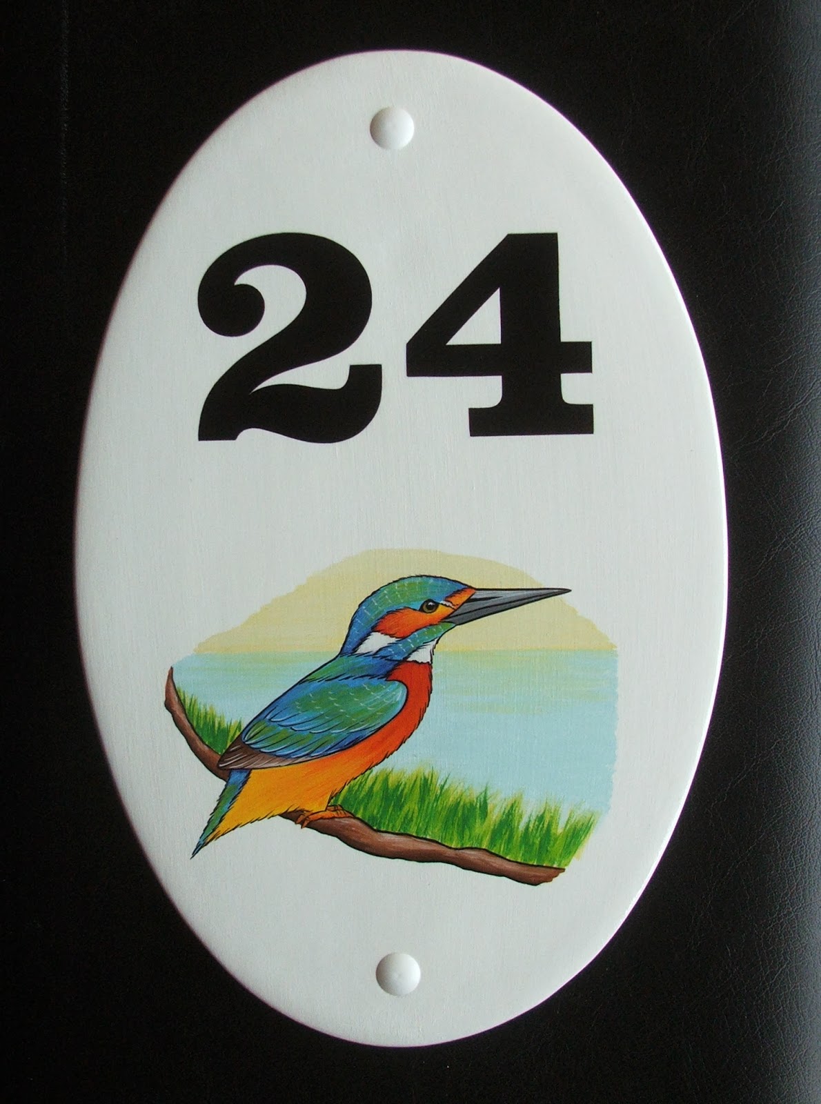Hand Painted House Signs by Ceramic Art House Signs and House Number