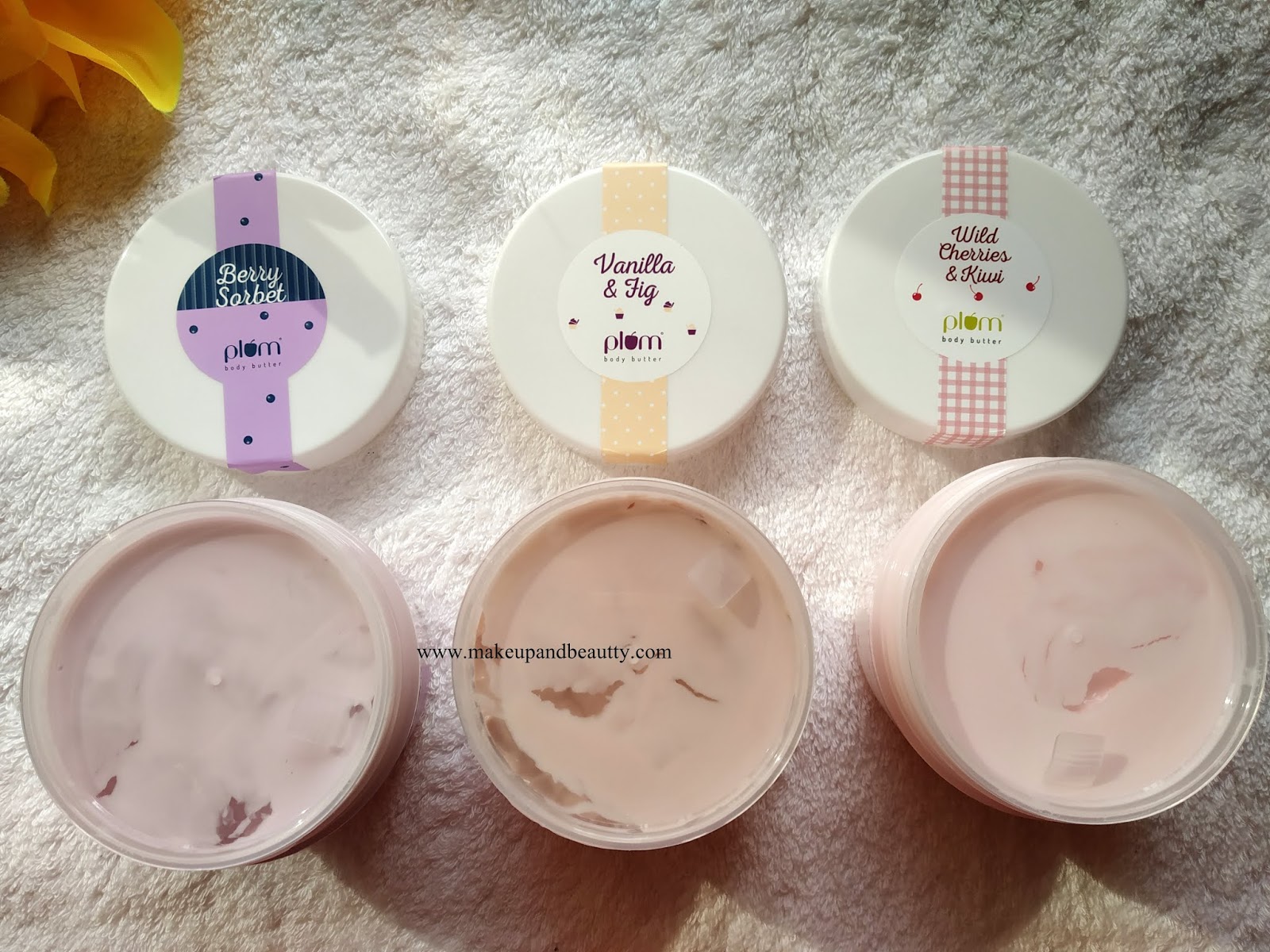 Makeup and beauty !!! PLUM GOODNESS WHIPPED BODY BUTTERS