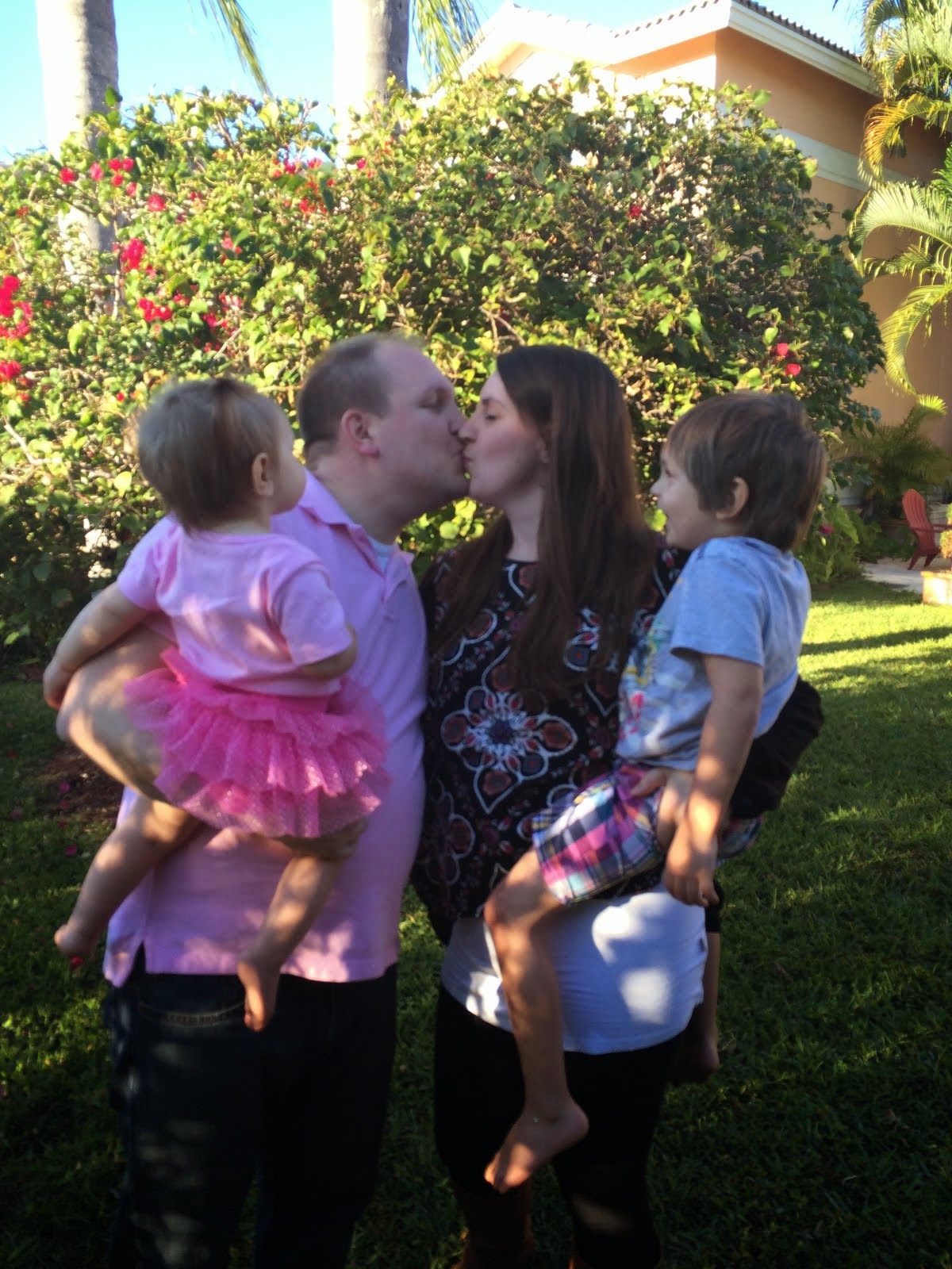 Jeff, Alison, and family