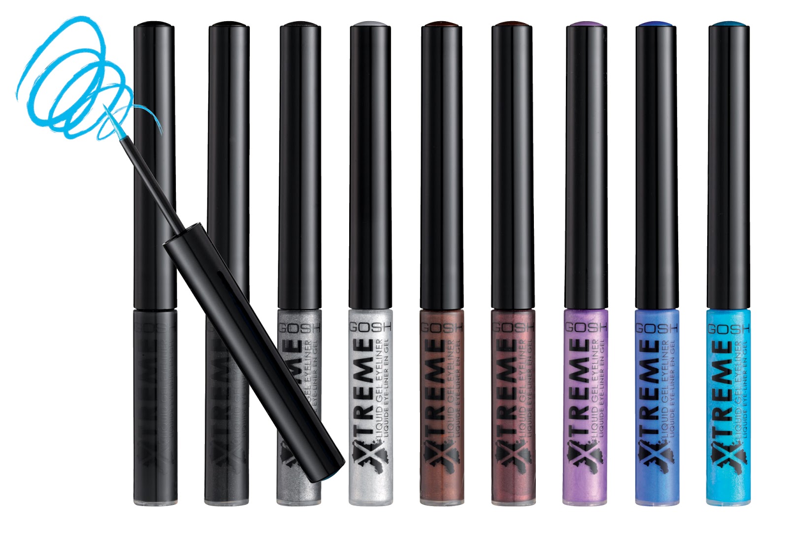 GOSH Xtreme Liquid Gel Eyeliner Make Up Addict Daily