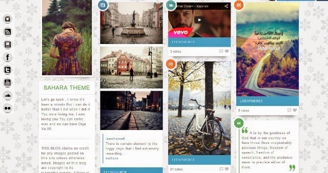 Sahara - Free Tumblr Theme