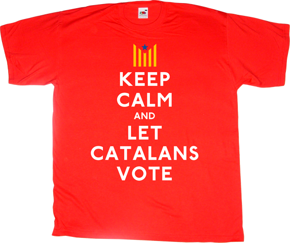 catalonia independence freedom referendum 9n useless spanish politics t-shirt ephemeral-t-shirts