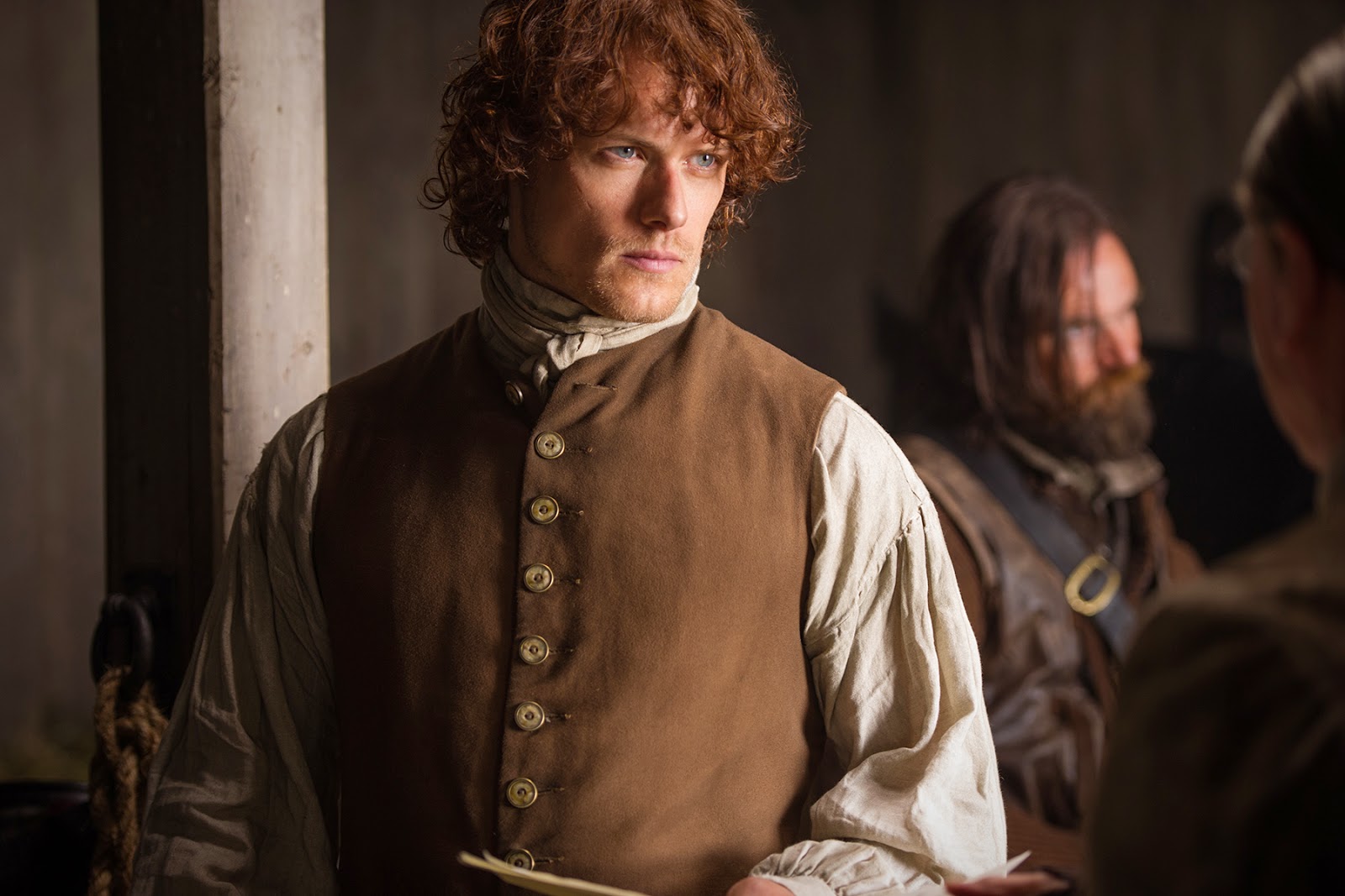Outlander - Sam Heughan Discusses The Wedding - Interviews with TVLine & The Hollywood Reporter