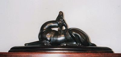 art deco animal sculpture by Georges Lavroff