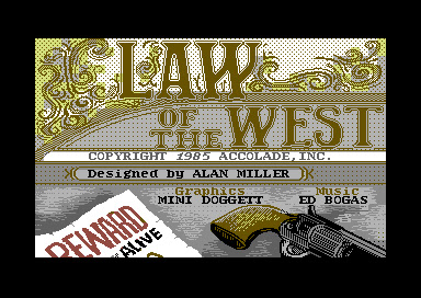 La ley del oeste Vs Law of the west