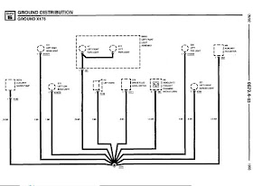 repair-manuals: BMW 525i/525it/535i/M5 1993 Electrical Troubleshooting
