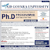 Ph.D in Law (Full-Time or Part-Time) 2019-20 Session - GD Goenka University - last date 26/12/2018