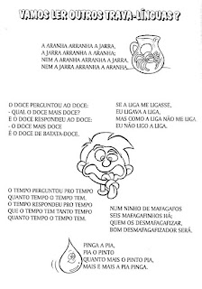 Folclore Trava-língua