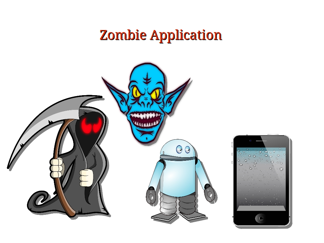 Computer Security and PGP How does a Zombie Application pose a threat