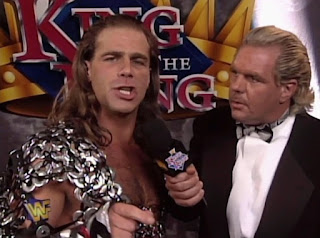 WWE / WWF - King of the Ring 1997 - Doc Hendrix interviews Shawn Michaels