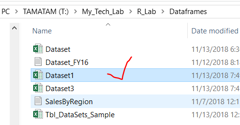 How to Read the Input data from an Excel file in R | Power BI Analytics ...