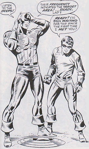 Captain America #110, Jim Steranko, Rick Jones takes over from Bucky as sidekick of Cap