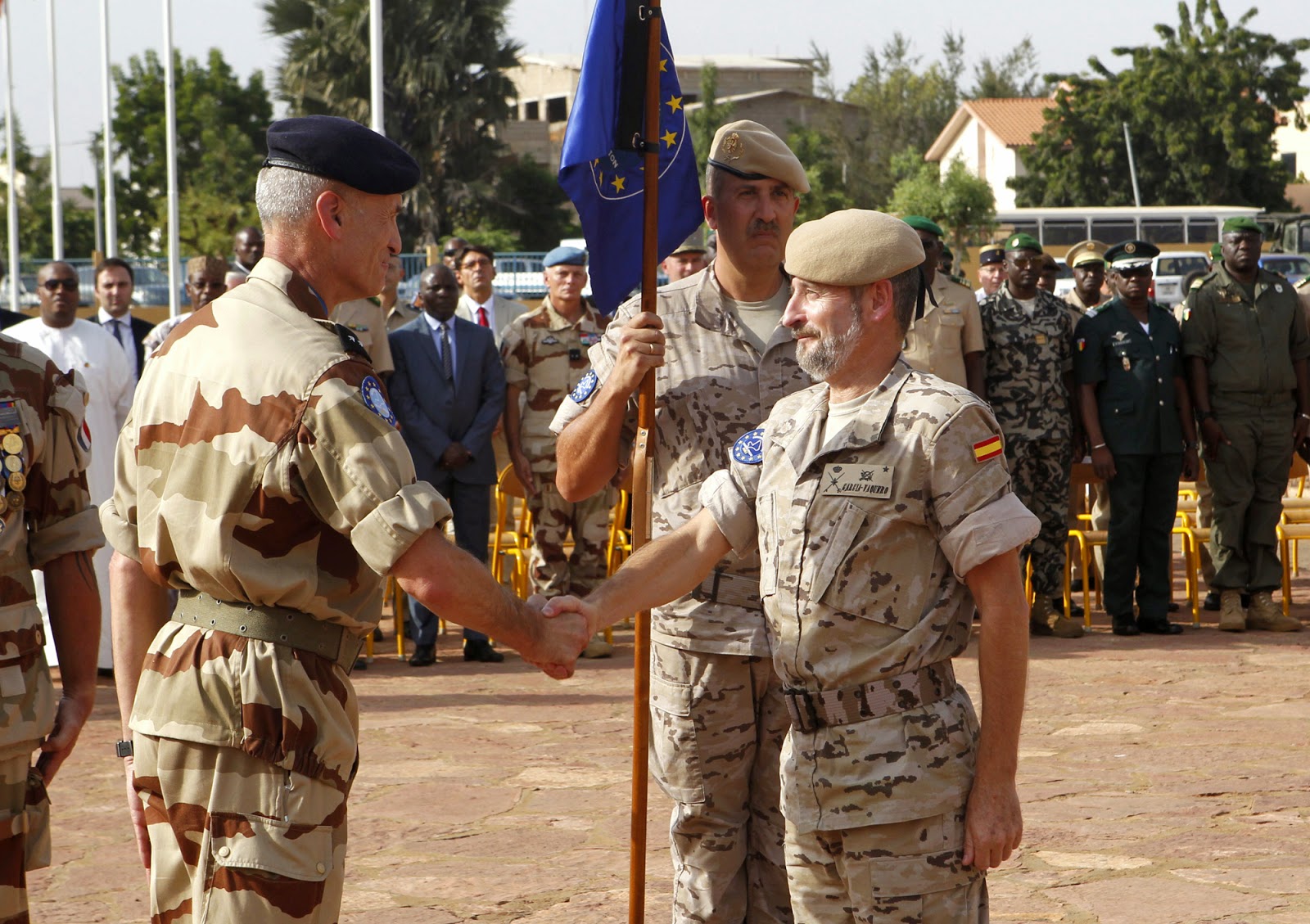 El general Alfonso García-Vaquero toma posesión como Jefe de la Misión EUTM-Malí