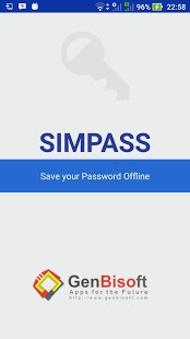 overview SIMPASS penyimpan password tanpa iklan dan gratis