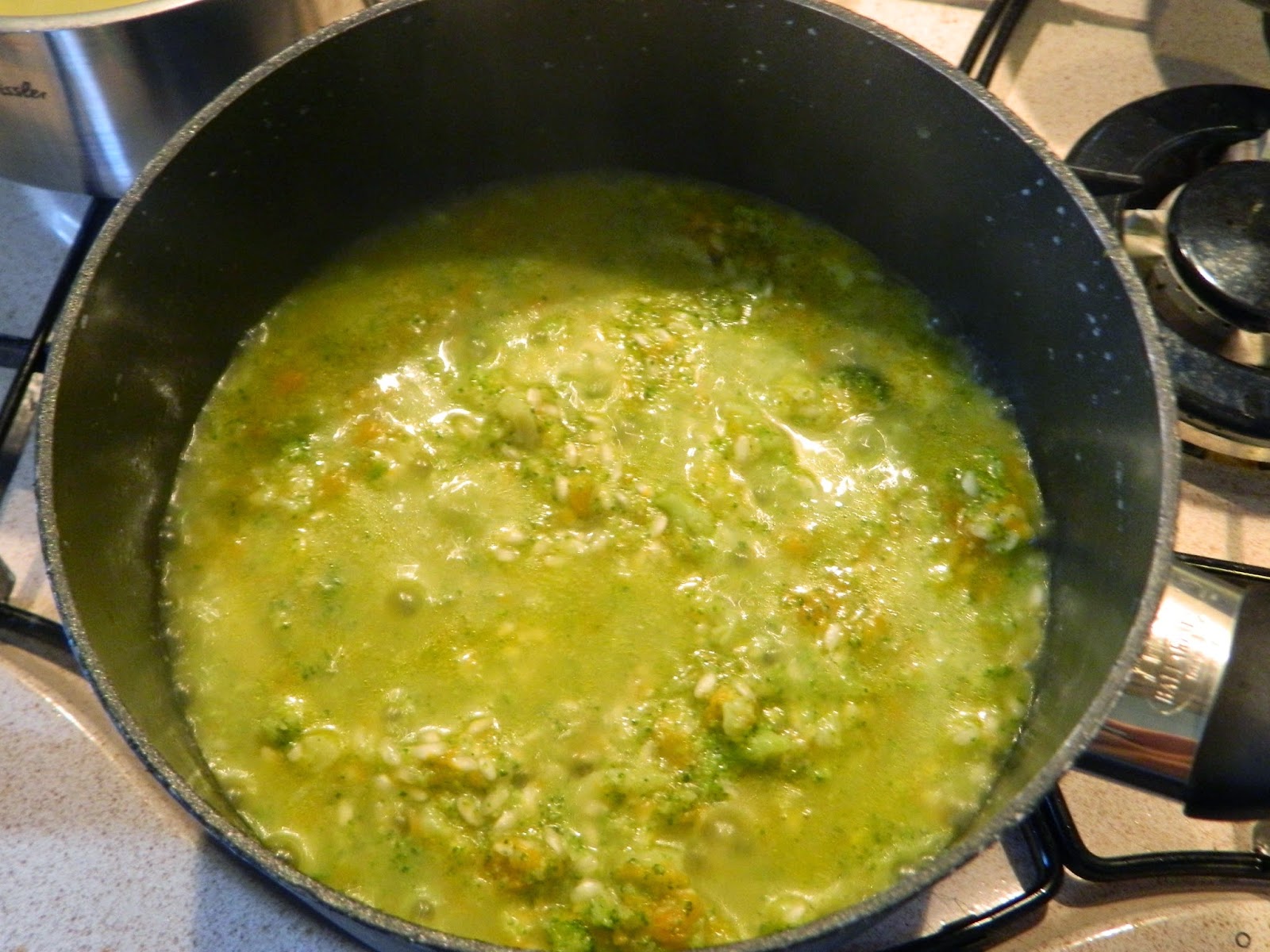 L'isola di Giada RISOTTO CON BROCCOLI E ZUCCA